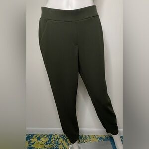 LOFT olive green joggers. Size S